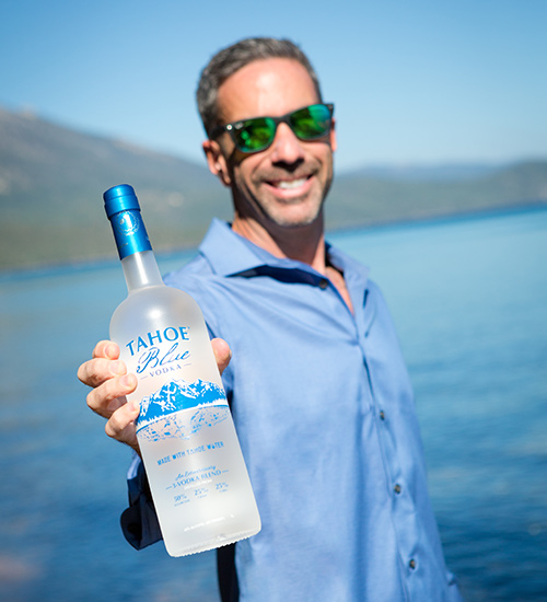 Our Story Tahoe Blue Vodka