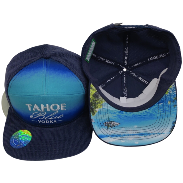 Tahoe Blue Vodka X Heartbeat Brand Collaboration Hat (Blue Corduroy)
